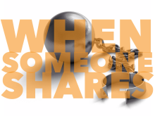 when someone shares